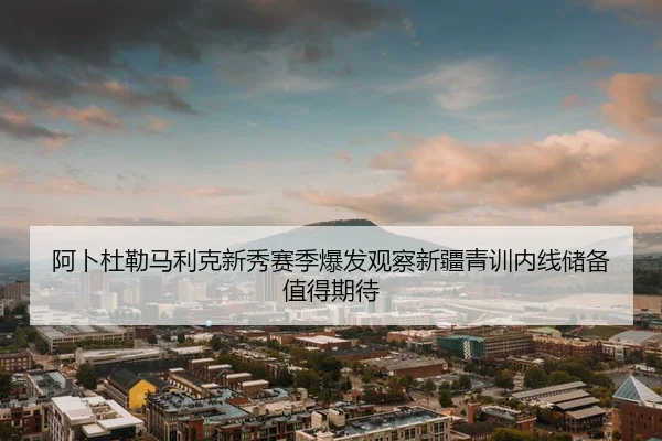 阿卜杜勒马利克新秀赛季爆发观察新疆青训内线储备值得期待